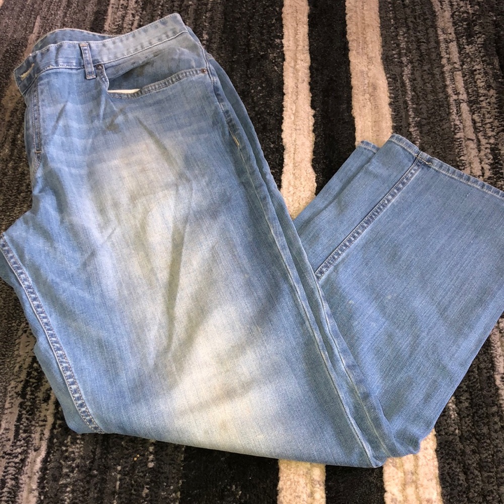 NWOT Calvin Klein Mens Discolored Denim